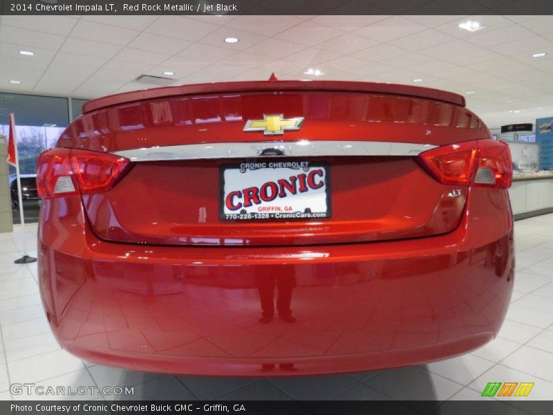 Red Rock Metallic / Jet Black 2014 Chevrolet Impala LT