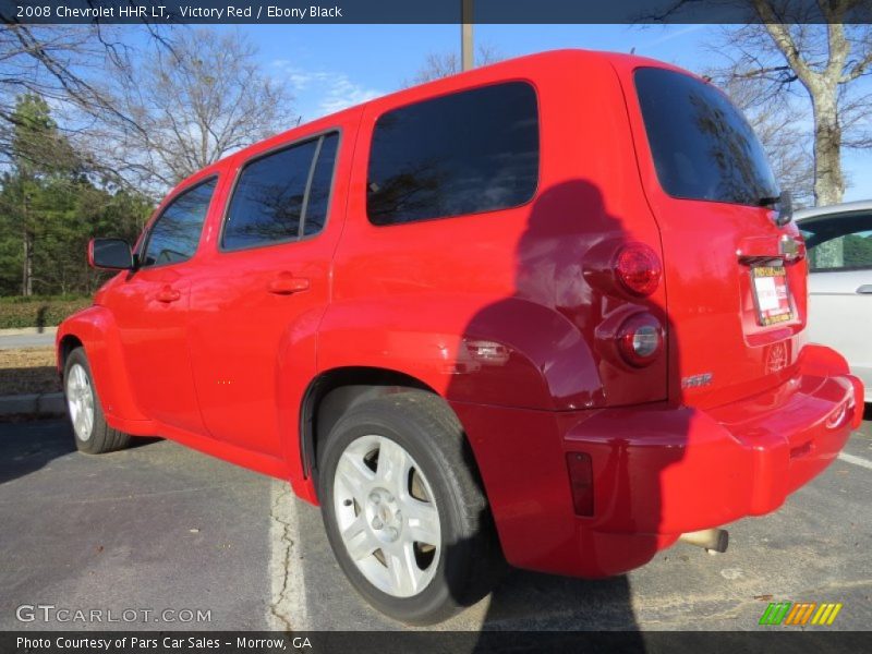 Victory Red / Ebony Black 2008 Chevrolet HHR LT