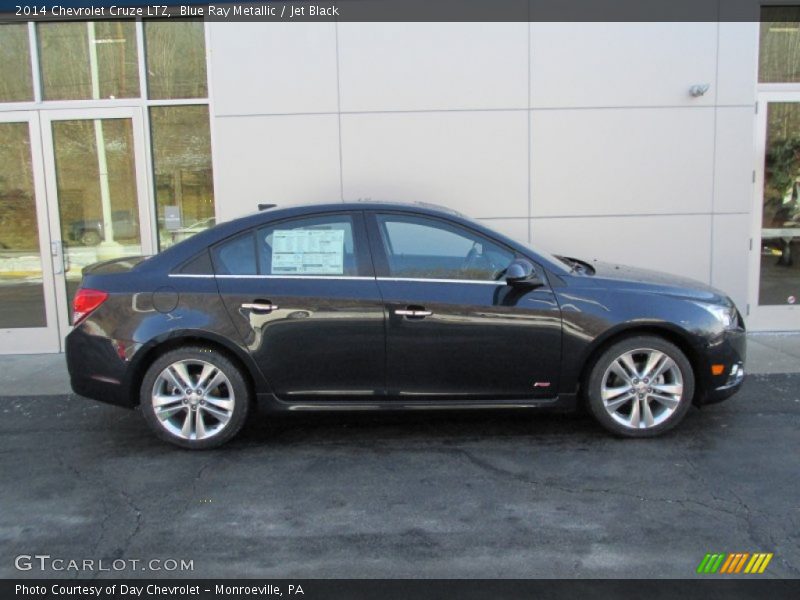Blue Ray Metallic / Jet Black 2014 Chevrolet Cruze LTZ