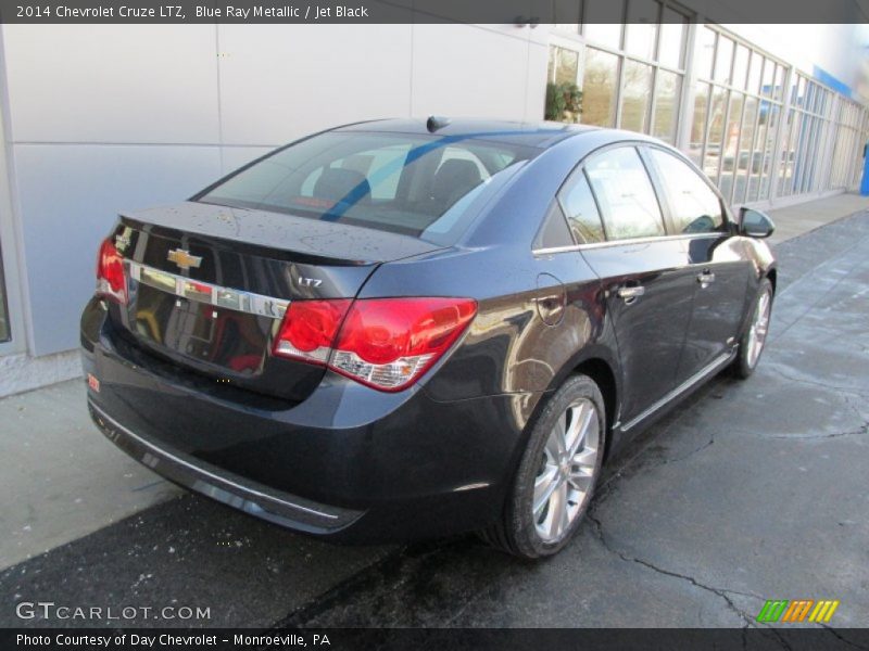 Blue Ray Metallic / Jet Black 2014 Chevrolet Cruze LTZ