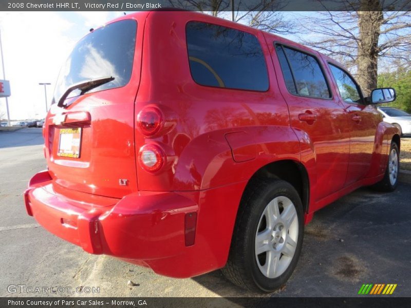 Victory Red / Ebony Black 2008 Chevrolet HHR LT