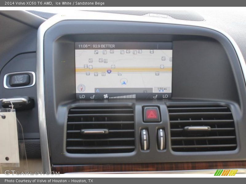 Ice White / Sandstone Beige 2014 Volvo XC60 T6 AWD
