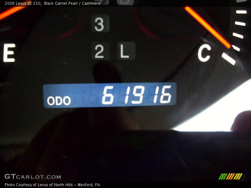 Black Garnet Pearl / Cashmere 2006 Lexus ES 330