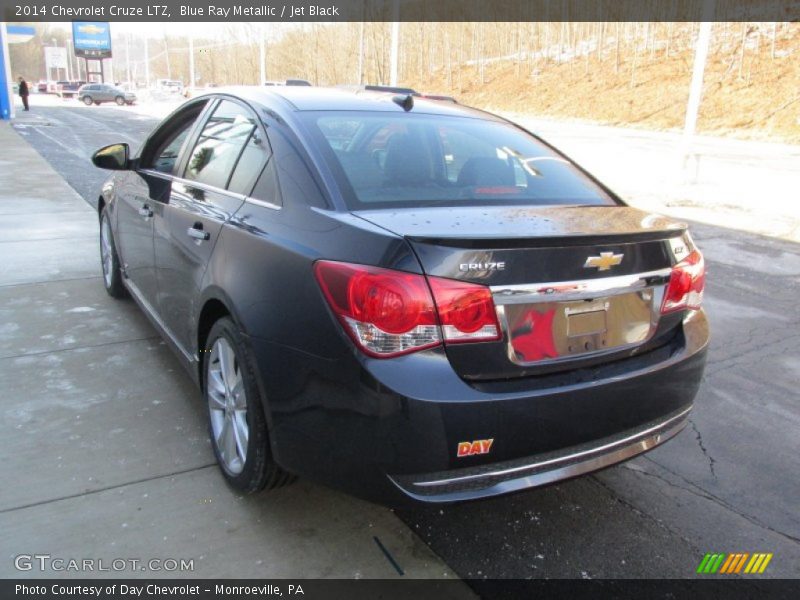 Blue Ray Metallic / Jet Black 2014 Chevrolet Cruze LTZ