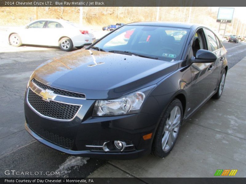 Blue Ray Metallic / Jet Black 2014 Chevrolet Cruze LTZ