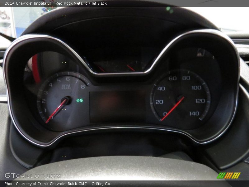 Red Rock Metallic / Jet Black 2014 Chevrolet Impala LT