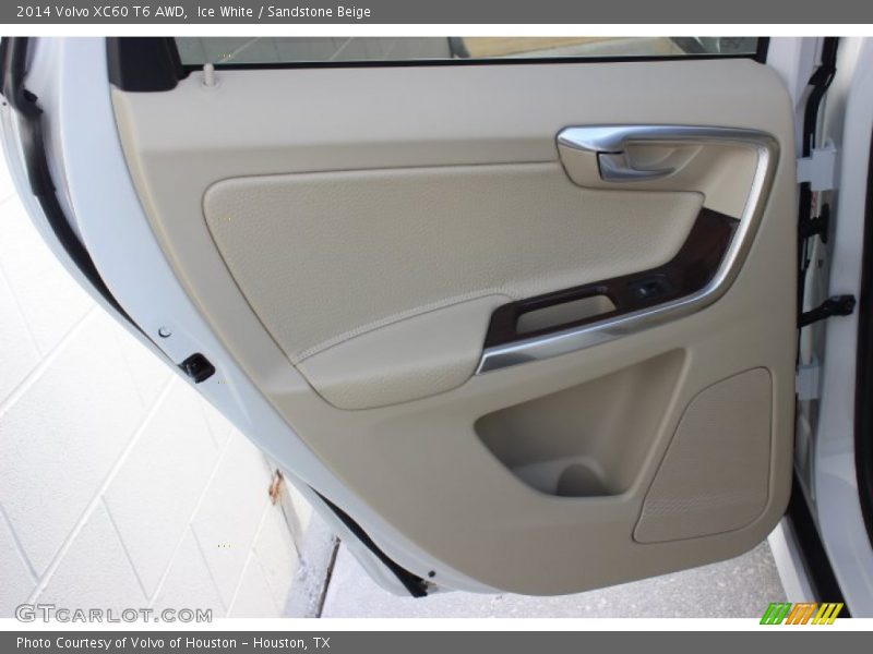 Ice White / Sandstone Beige 2014 Volvo XC60 T6 AWD