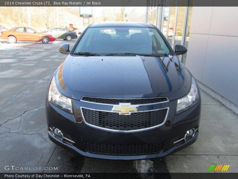 Blue Ray Metallic / Jet Black 2014 Chevrolet Cruze LTZ