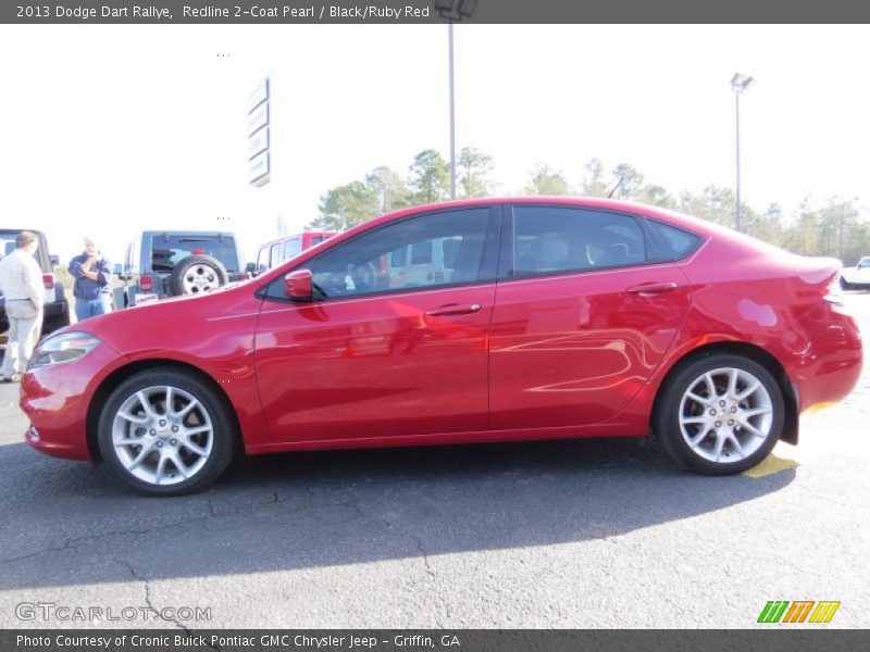 Redline 2-Coat Pearl / Black/Ruby Red 2013 Dodge Dart Rallye
