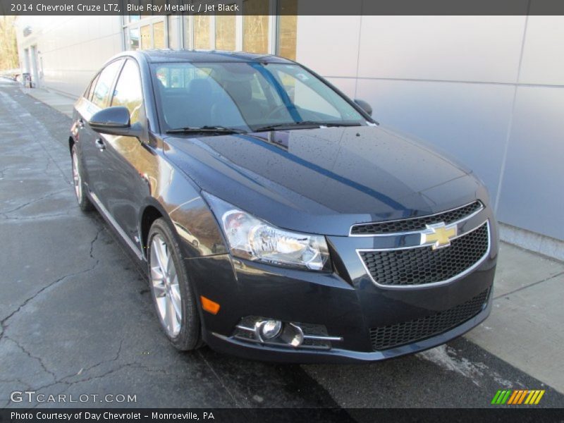 Blue Ray Metallic / Jet Black 2014 Chevrolet Cruze LTZ