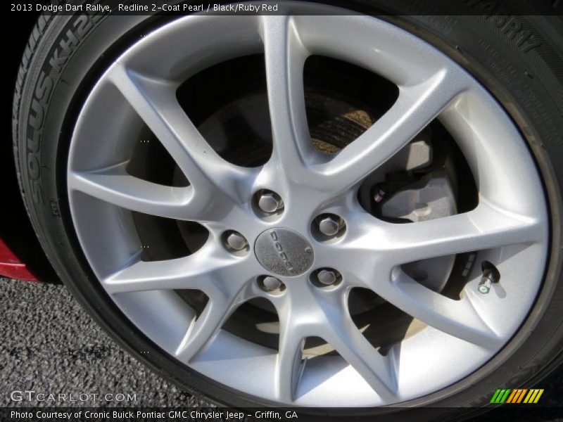 Redline 2-Coat Pearl / Black/Ruby Red 2013 Dodge Dart Rallye