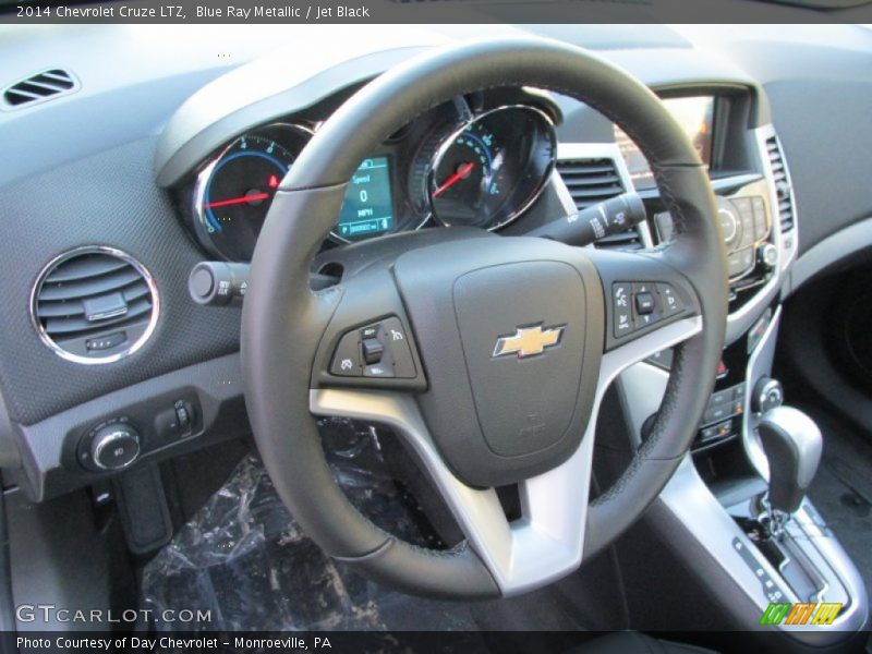 Blue Ray Metallic / Jet Black 2014 Chevrolet Cruze LTZ