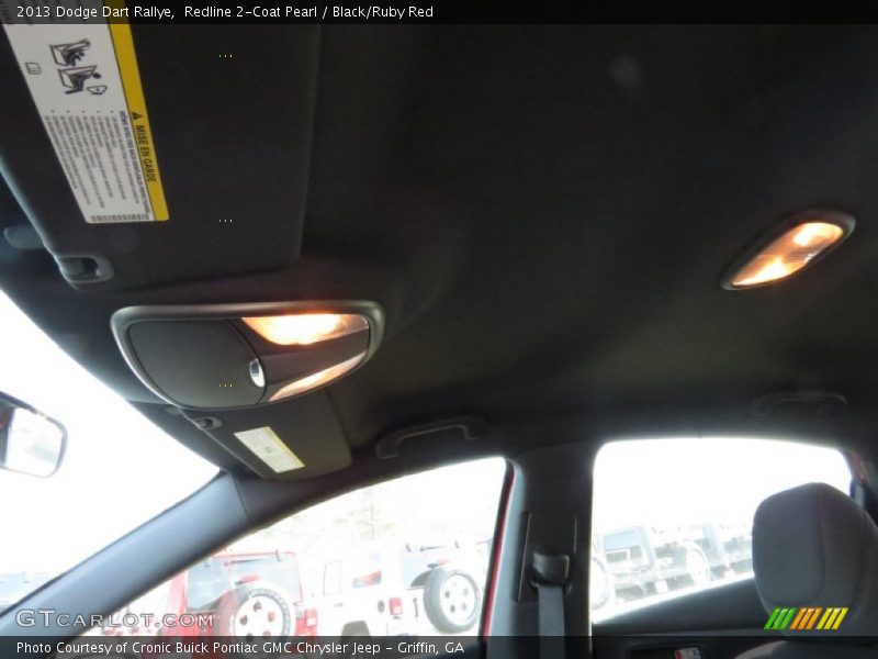 Redline 2-Coat Pearl / Black/Ruby Red 2013 Dodge Dart Rallye