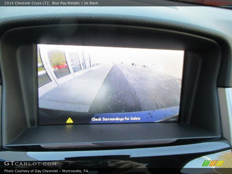 Blue Ray Metallic / Jet Black 2014 Chevrolet Cruze LTZ