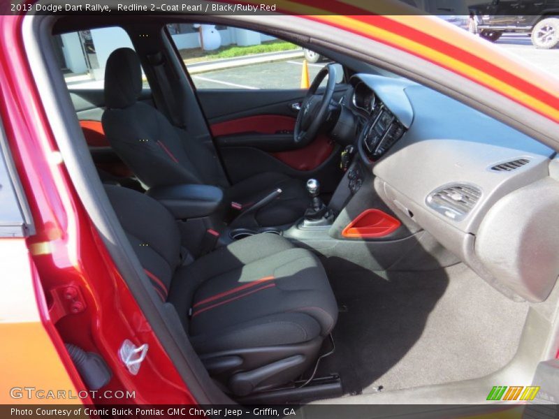 Redline 2-Coat Pearl / Black/Ruby Red 2013 Dodge Dart Rallye