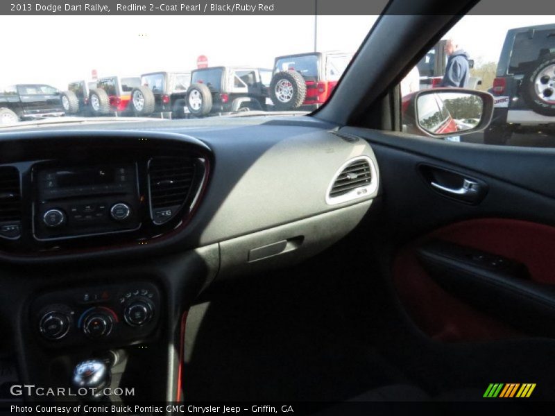 Redline 2-Coat Pearl / Black/Ruby Red 2013 Dodge Dart Rallye