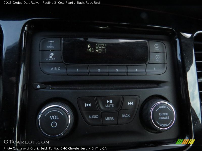 Redline 2-Coat Pearl / Black/Ruby Red 2013 Dodge Dart Rallye