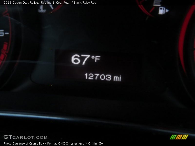 Redline 2-Coat Pearl / Black/Ruby Red 2013 Dodge Dart Rallye