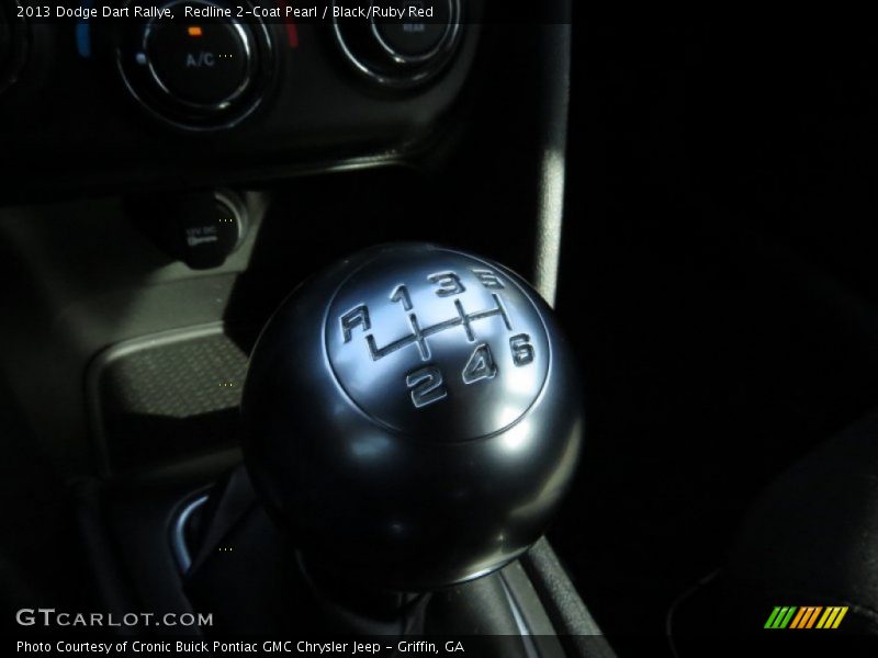 Redline 2-Coat Pearl / Black/Ruby Red 2013 Dodge Dart Rallye