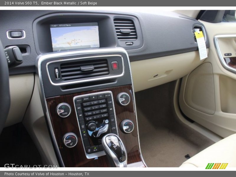 Ember Black Metallic / Soft Beige 2014 Volvo S60 T5