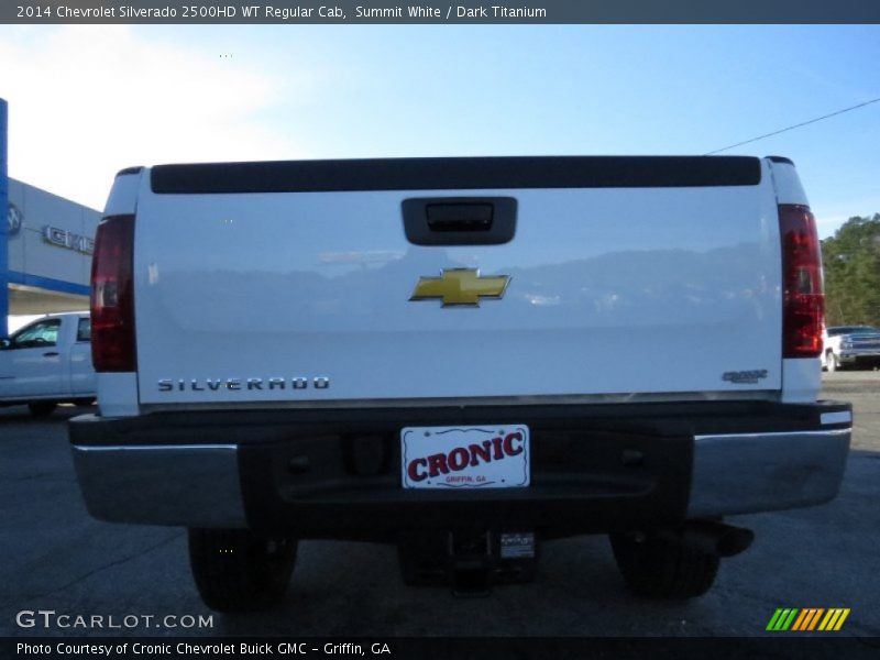 Summit White / Dark Titanium 2014 Chevrolet Silverado 2500HD WT Regular Cab