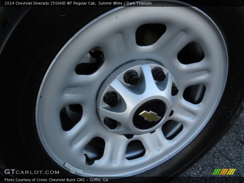 Summit White / Dark Titanium 2014 Chevrolet Silverado 2500HD WT Regular Cab
