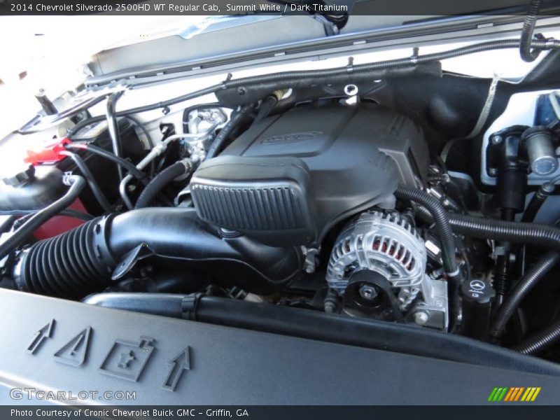 Summit White / Dark Titanium 2014 Chevrolet Silverado 2500HD WT Regular Cab