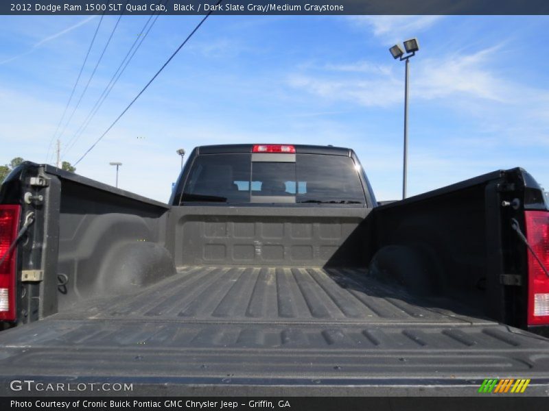 Black / Dark Slate Gray/Medium Graystone 2012 Dodge Ram 1500 SLT Quad Cab