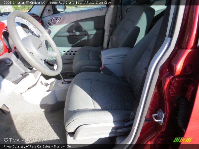Inferno Red Crystal Pearl / Pastel Slate Gray 2008 Chrysler PT Cruiser LX