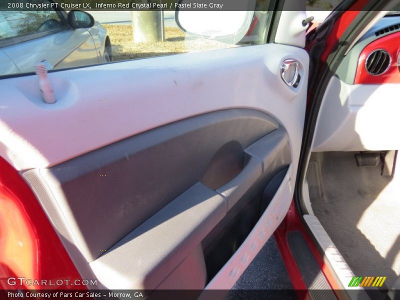 Inferno Red Crystal Pearl / Pastel Slate Gray 2008 Chrysler PT Cruiser LX