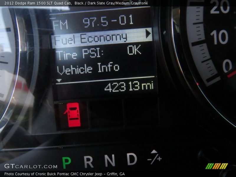 Black / Dark Slate Gray/Medium Graystone 2012 Dodge Ram 1500 SLT Quad Cab