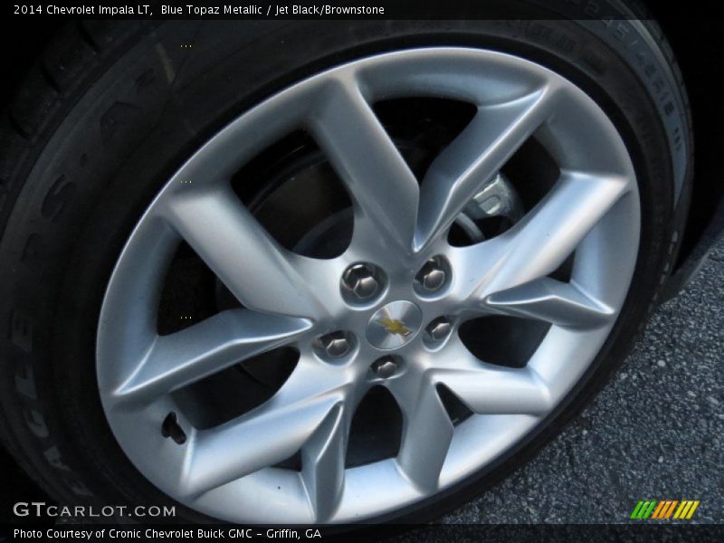 Blue Topaz Metallic / Jet Black/Brownstone 2014 Chevrolet Impala LT