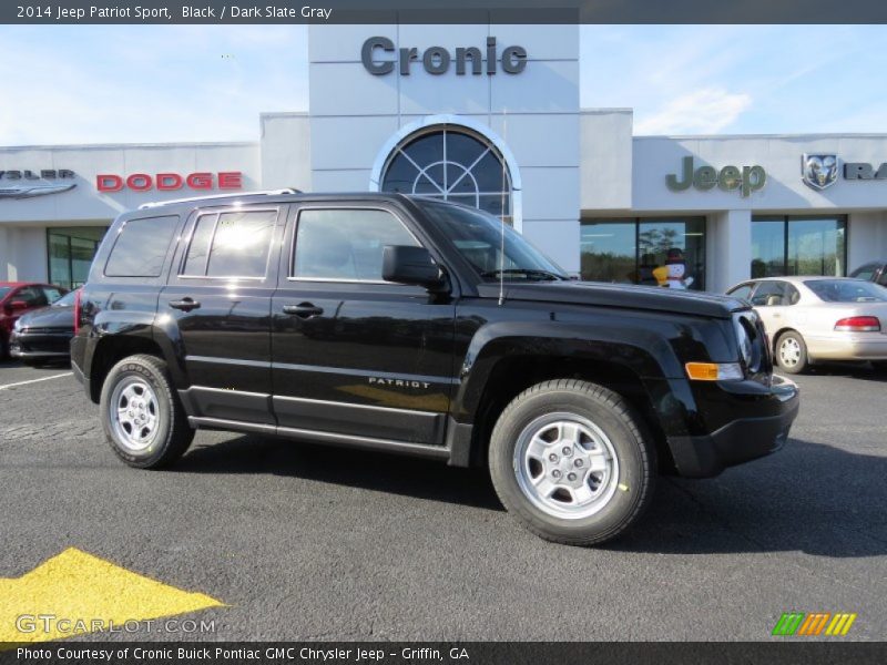 Black / Dark Slate Gray 2014 Jeep Patriot Sport