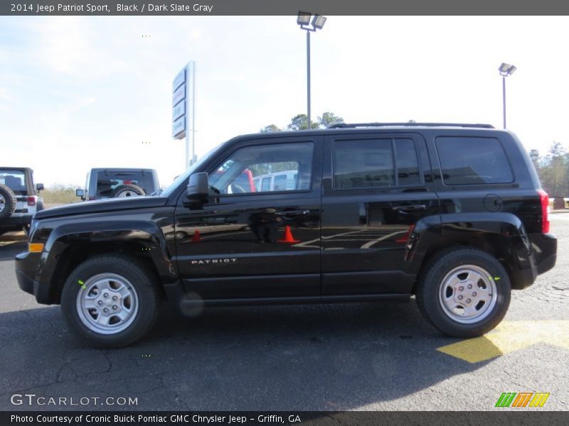 Black / Dark Slate Gray 2014 Jeep Patriot Sport