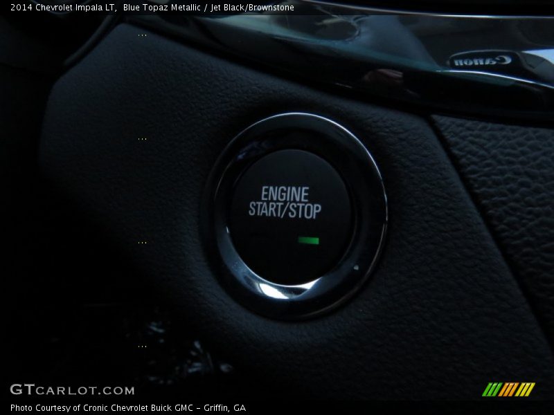 Blue Topaz Metallic / Jet Black/Brownstone 2014 Chevrolet Impala LT