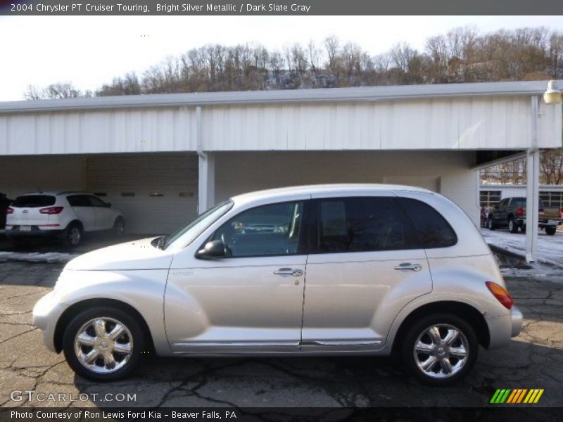 Bright Silver Metallic / Dark Slate Gray 2004 Chrysler PT Cruiser Touring