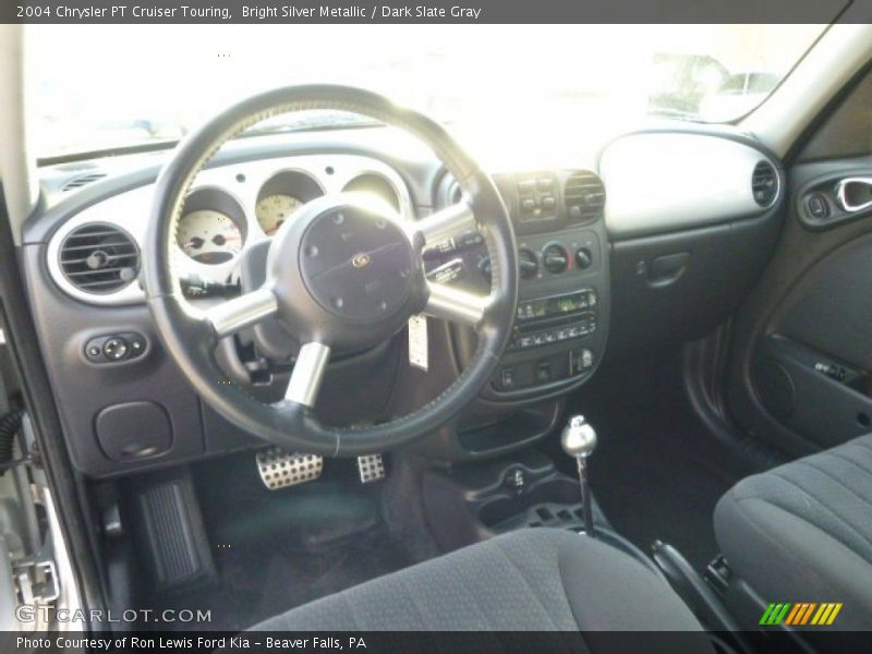 Bright Silver Metallic / Dark Slate Gray 2004 Chrysler PT Cruiser Touring