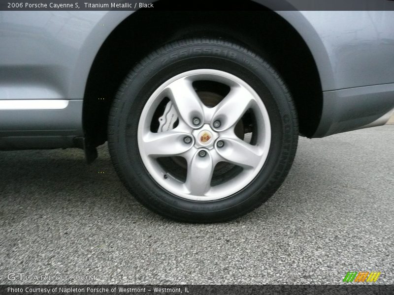 Titanium Metallic / Black 2006 Porsche Cayenne S