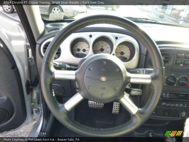 Bright Silver Metallic / Dark Slate Gray 2004 Chrysler PT Cruiser Touring