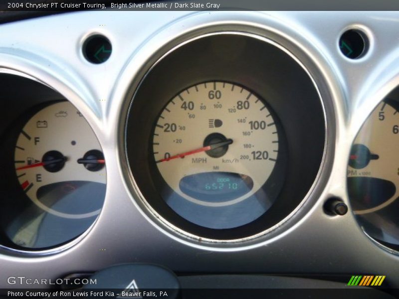 Bright Silver Metallic / Dark Slate Gray 2004 Chrysler PT Cruiser Touring