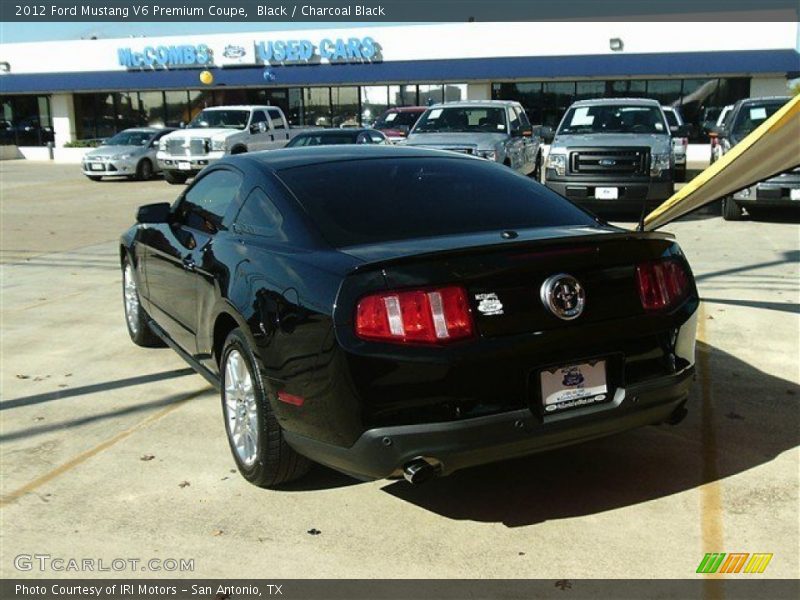 Black / Charcoal Black 2012 Ford Mustang V6 Premium Coupe
