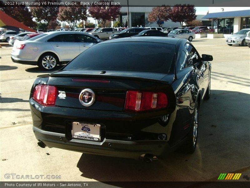 Black / Charcoal Black 2012 Ford Mustang V6 Premium Coupe