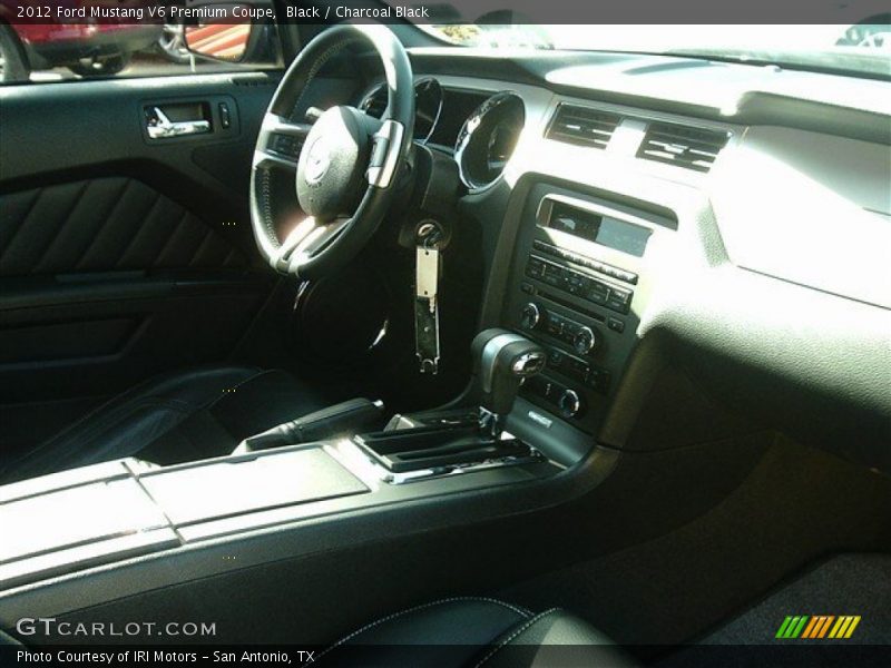 Black / Charcoal Black 2012 Ford Mustang V6 Premium Coupe