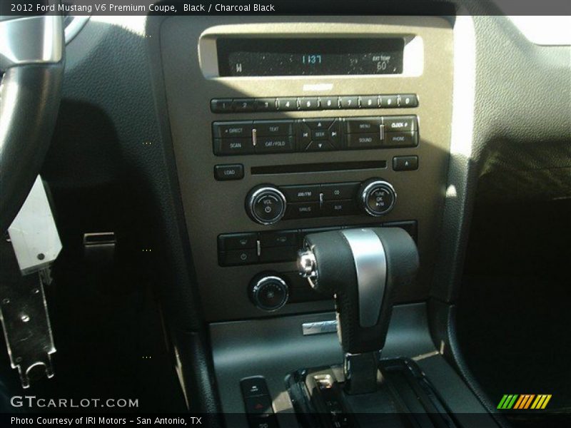 Black / Charcoal Black 2012 Ford Mustang V6 Premium Coupe