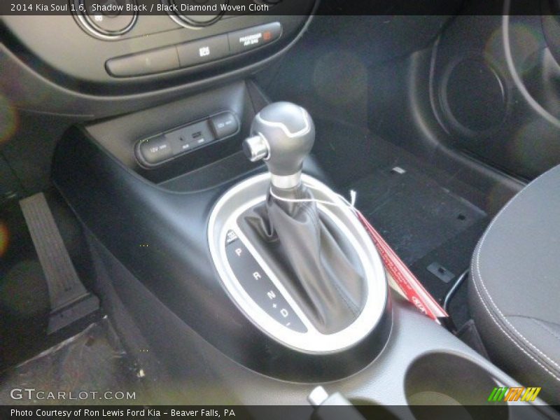 Shadow Black / Black Diamond Woven Cloth 2014 Kia Soul 1.6