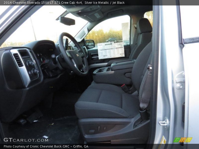 Silver Ice Metallic / Jet Black 2014 Chevrolet Silverado 1500 LT Z71 Crew Cab 4x4