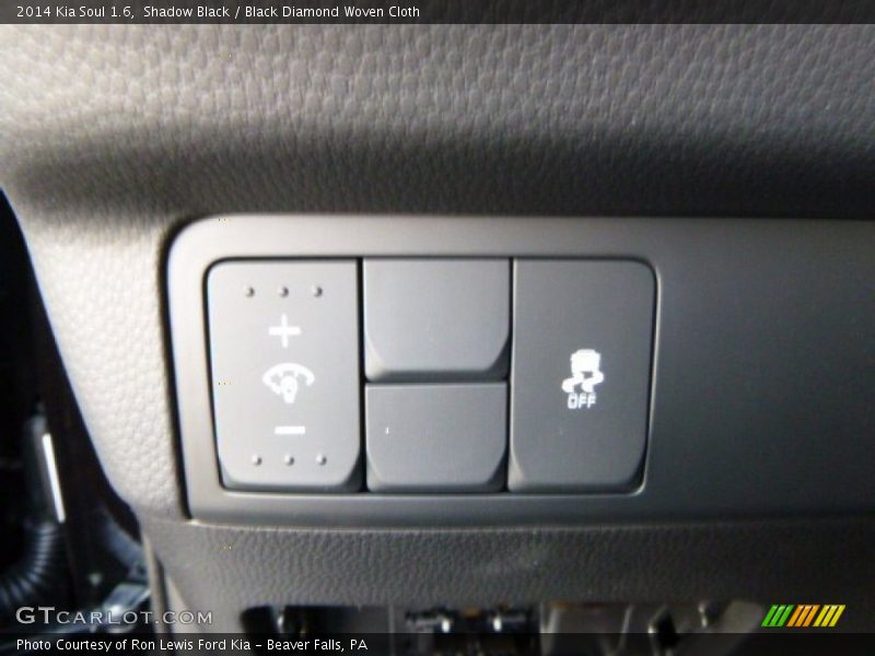 Shadow Black / Black Diamond Woven Cloth 2014 Kia Soul 1.6