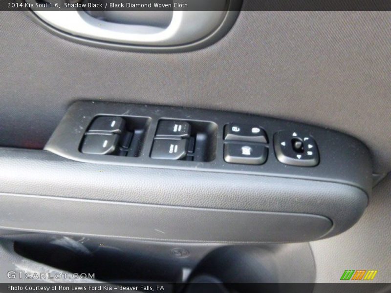 Shadow Black / Black Diamond Woven Cloth 2014 Kia Soul 1.6