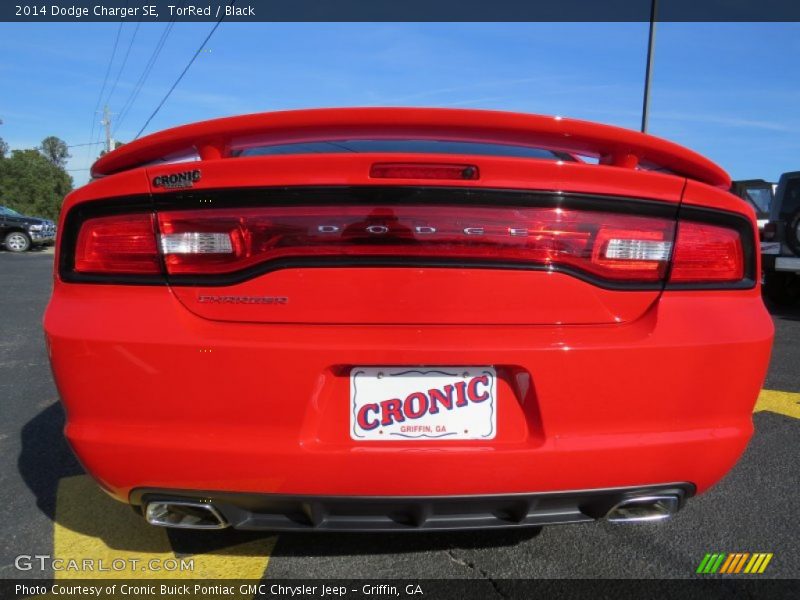 TorRed / Black 2014 Dodge Charger SE