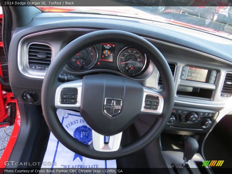 TorRed / Black 2014 Dodge Charger SE